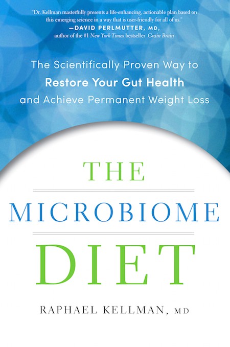 Обложка книги Р. Келмана "Микробиомная диета"