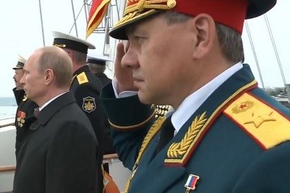 Путин в Севастополе 2014