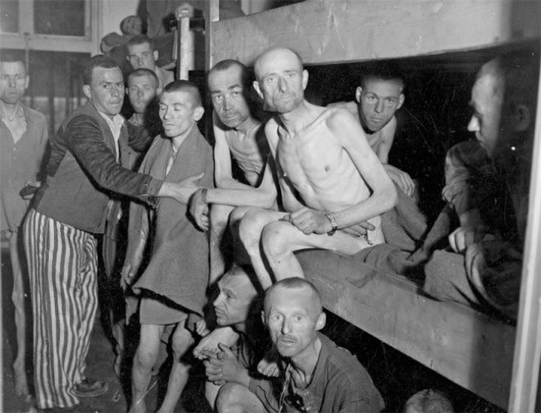 В концентрационном лагере