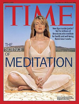 медитация на обложке журнала Time 2003 года
